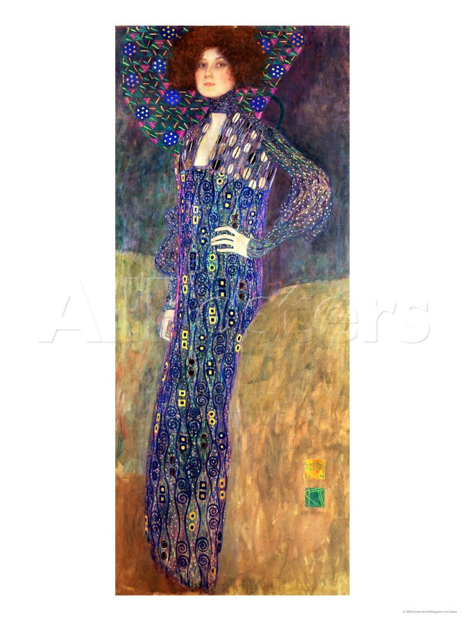 Emilie Floege - Gustav Klimt Paintings